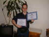 Hawk and his FF of the year certificates.jpg (57168 bytes)